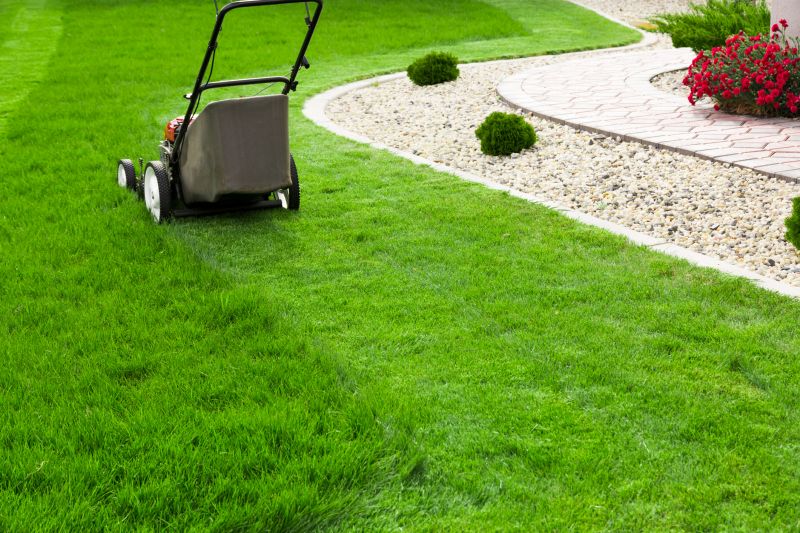 Lawn After Mowing