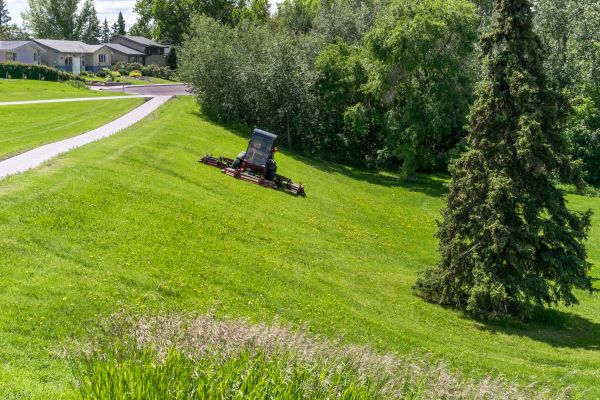 Hill Mowing in Bozeman